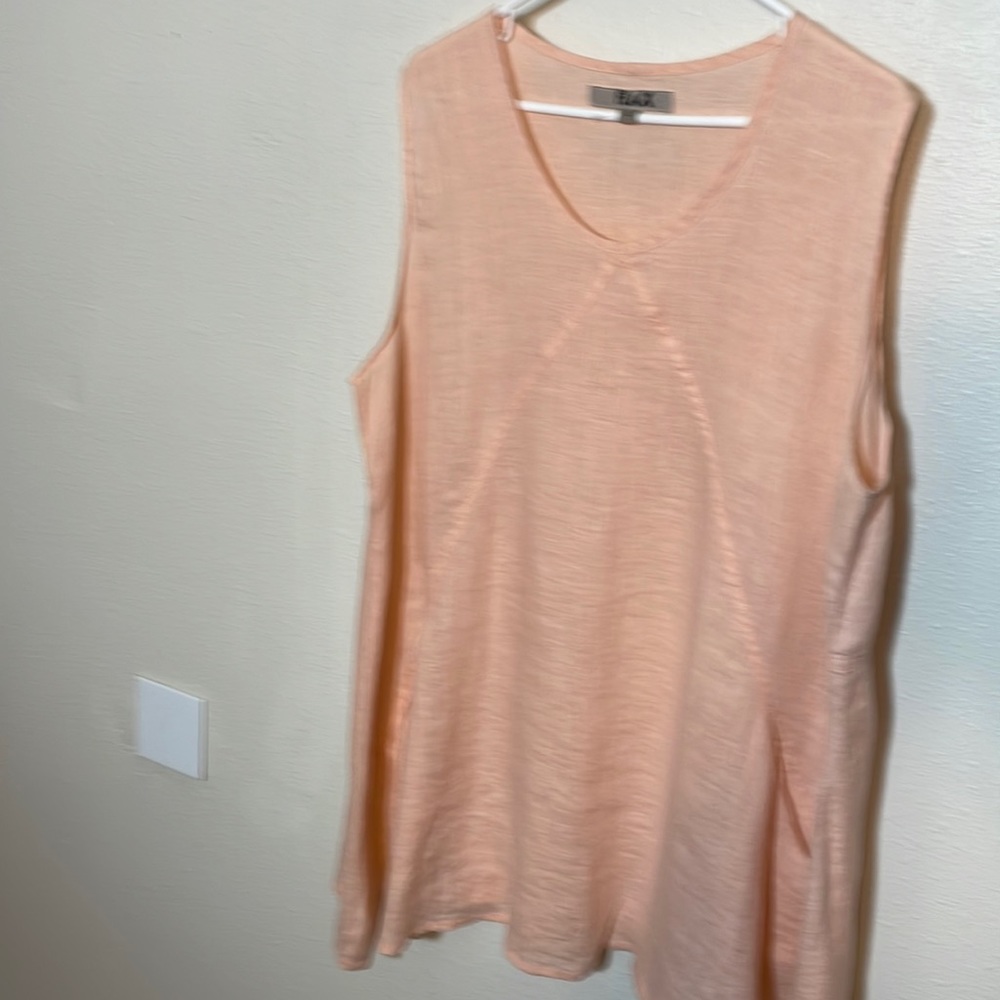 FLAX linen Sleeveless Tunic or dress